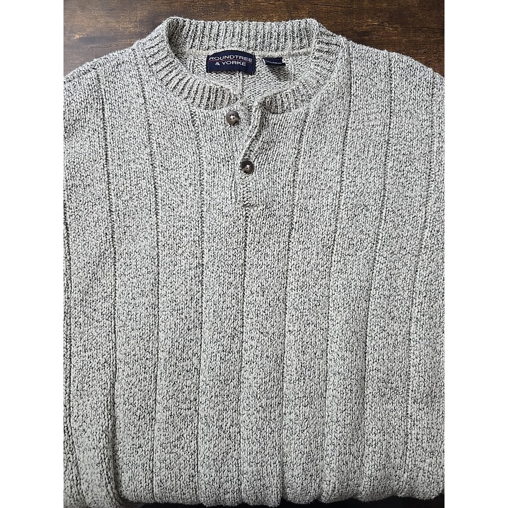 Roundtree & Yorke Sweater XXL Mens Warm Cabin Core Made in USA
